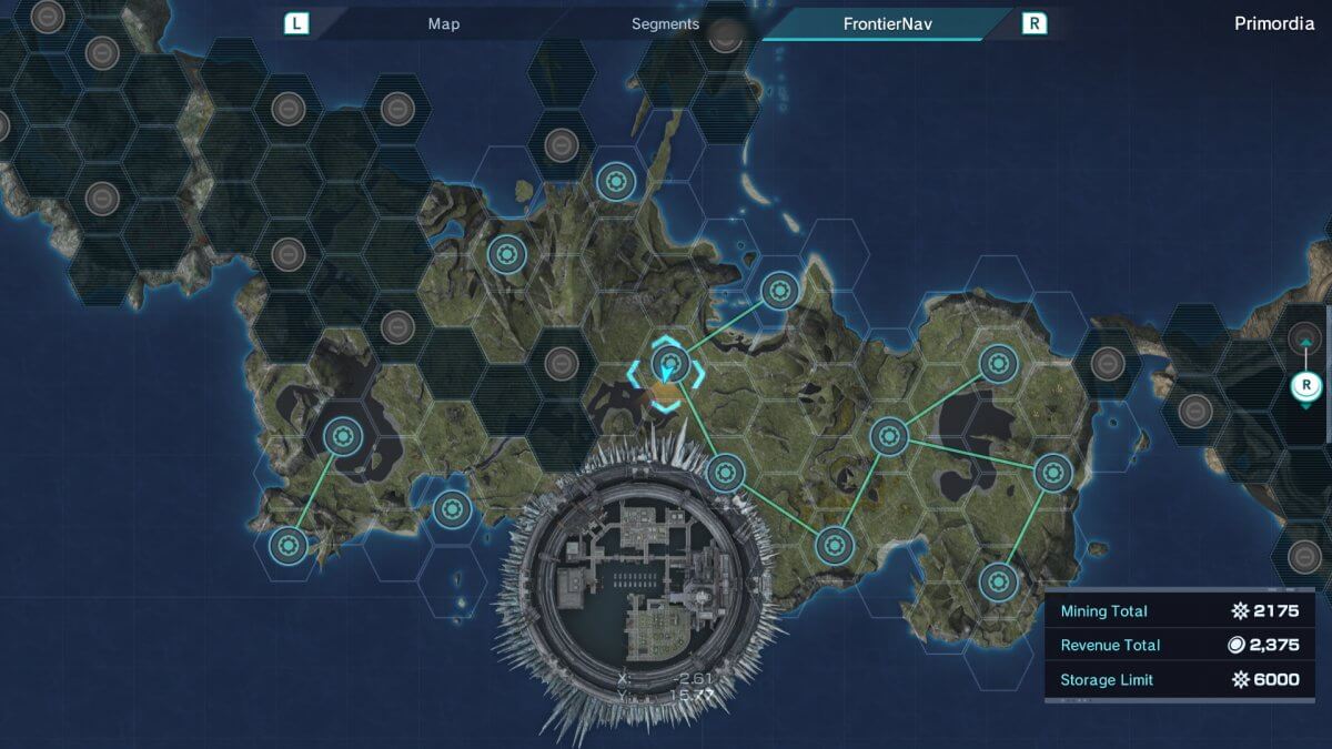 Xenoblade Chronicles mapa